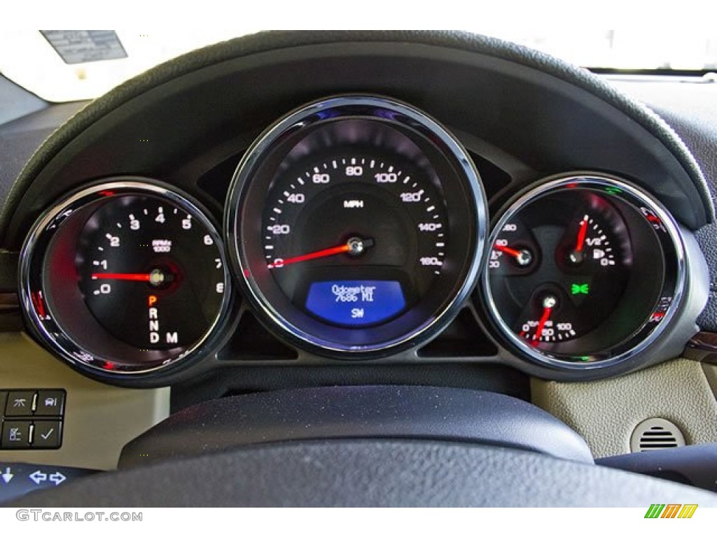 2011 Cadillac CTS Coupe Gauges Photo #62543248