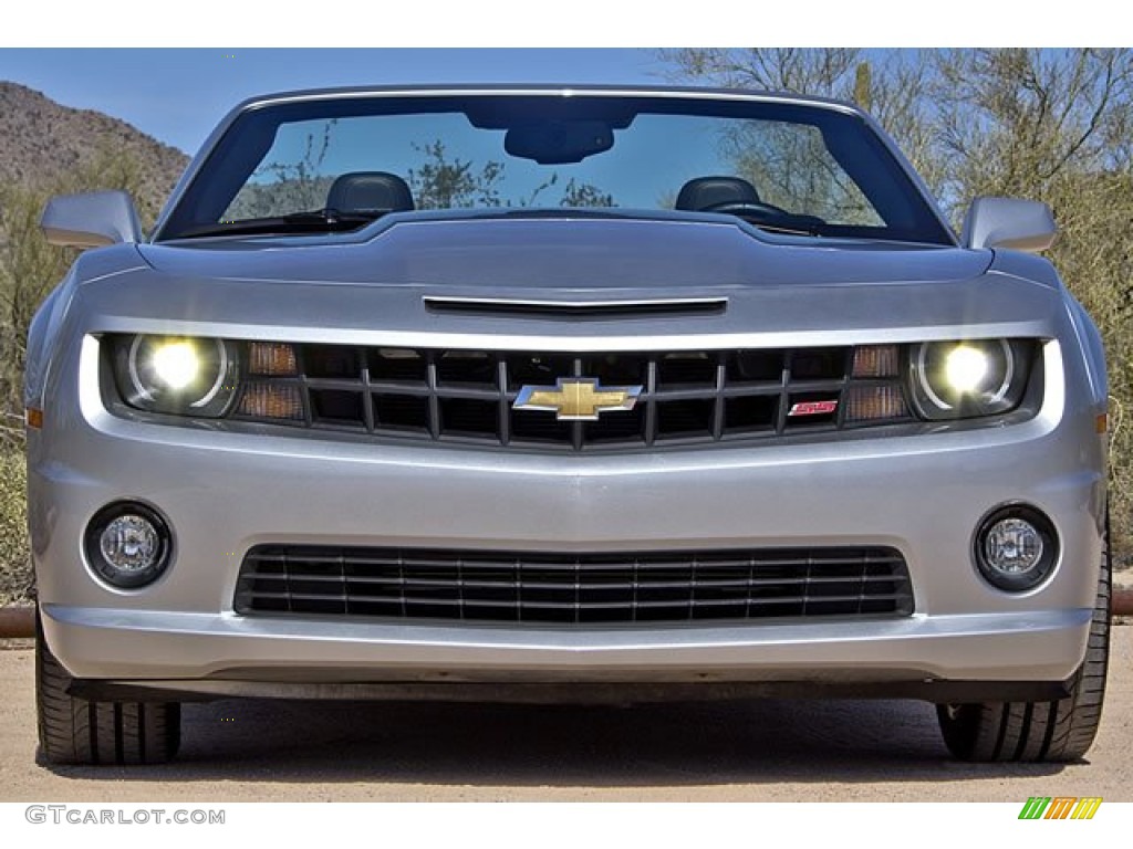 Silver Ice Metallic 2011 Chevrolet Camaro SS/RS Convertible Exterior Photo #62543347