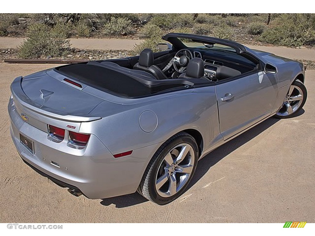 Silver Ice Metallic 2011 Chevrolet Camaro SS/RS Convertible Exterior Photo #62543422