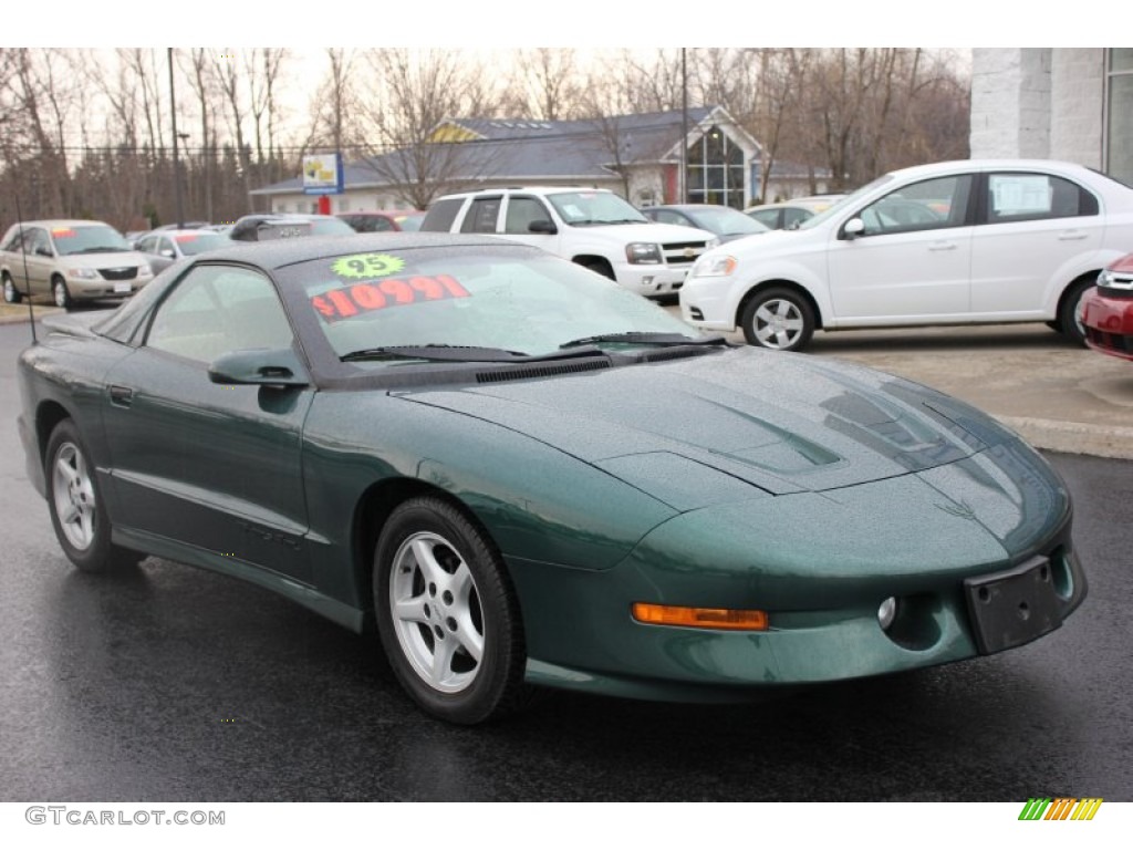 Dark Green Metallic 1995 Pontiac Firebird Formula Coupe Exterior Photo #62543660