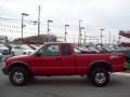 2001 Victory Red Chevrolet S10 ZR2 Extended Cab 4x4  photo #2