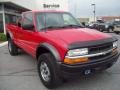 2001 Victory Red Chevrolet S10 ZR2 Extended Cab 4x4  photo #7