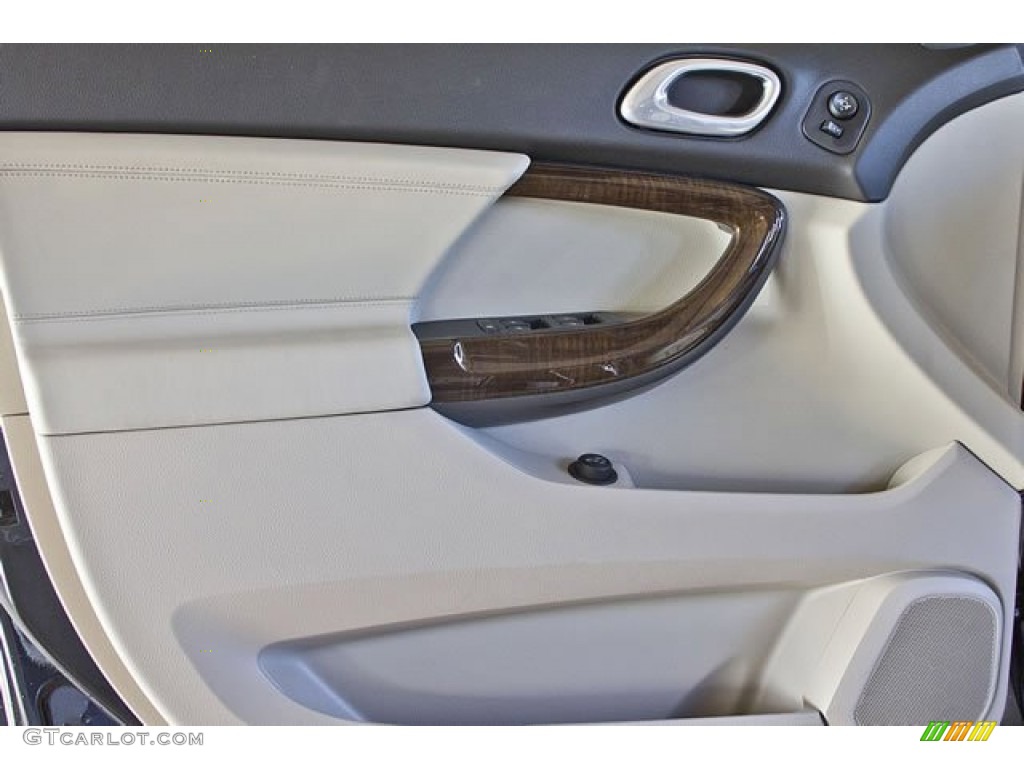 2011 Saab 9-4X 3.0i XWD Parchment Door Panel Photo #62544166