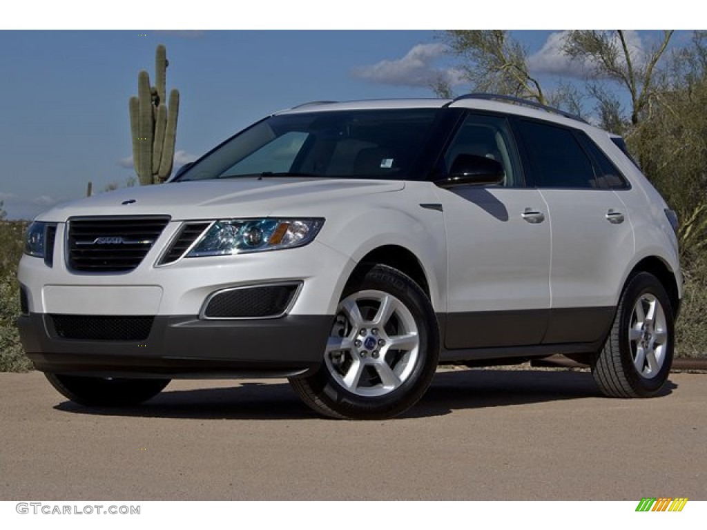 Birch White Solid 2011 Saab 9-4X 3.0i XWD Exterior Photo #62544274