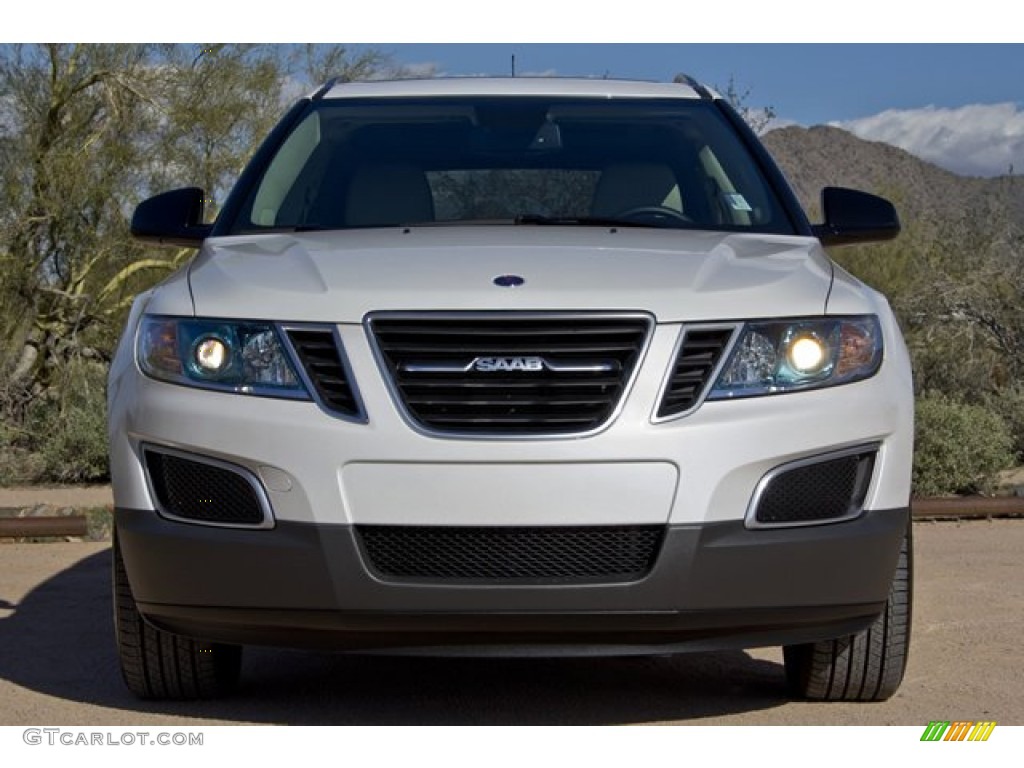 Birch White Solid 2011 Saab 9-4X 3.0i XWD Exterior Photo #62544307