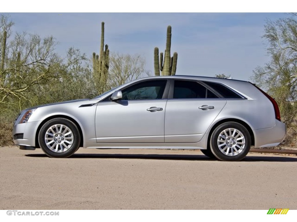 Radiant Silver Metallic 2011 Cadillac CTS 3.0 Sport Wagon Exterior Photo #62545309