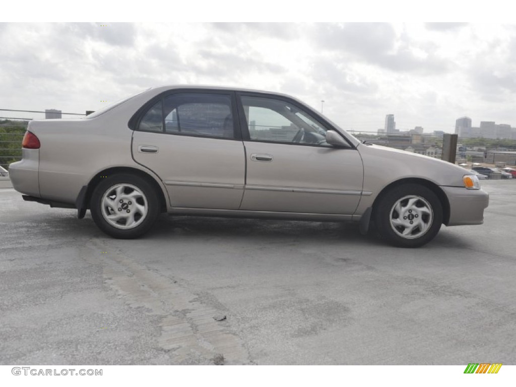 Sandrift Beige Metallic 2001 Toyota Corolla LE Exterior Photo #62545534