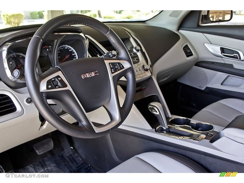 Light Titanium Interior 2011 GMC Terrain SLT Photo #62545594