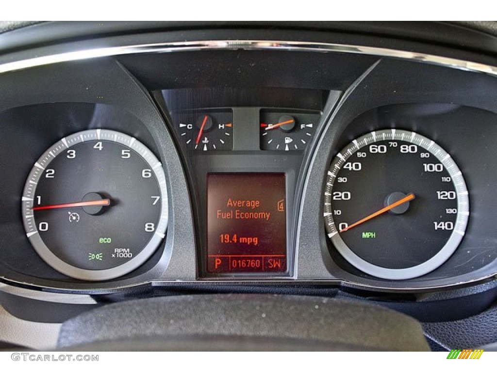 2011 GMC Terrain SLT Gauges Photo #62545624