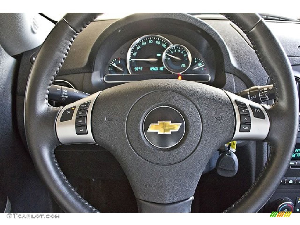 2011 Chevrolet HHR LT Ebony Steering Wheel Photo #62545864
