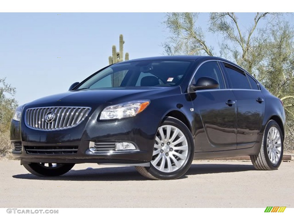 Carbon Black Metallic 2011 Buick Regal CXL Exterior Photo #62545939