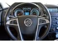 Ebony 2011 Buick Regal CXL Steering Wheel