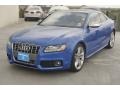 2010 Sprint Blue Pearl Effect Audi S5 4.2 FSI quattro Coupe  photo #3