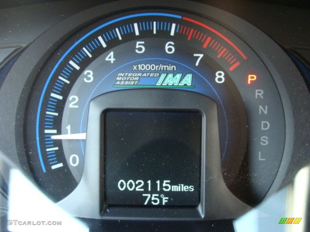 2012 Honda Insight Hybrid Gauges Photo #62546758