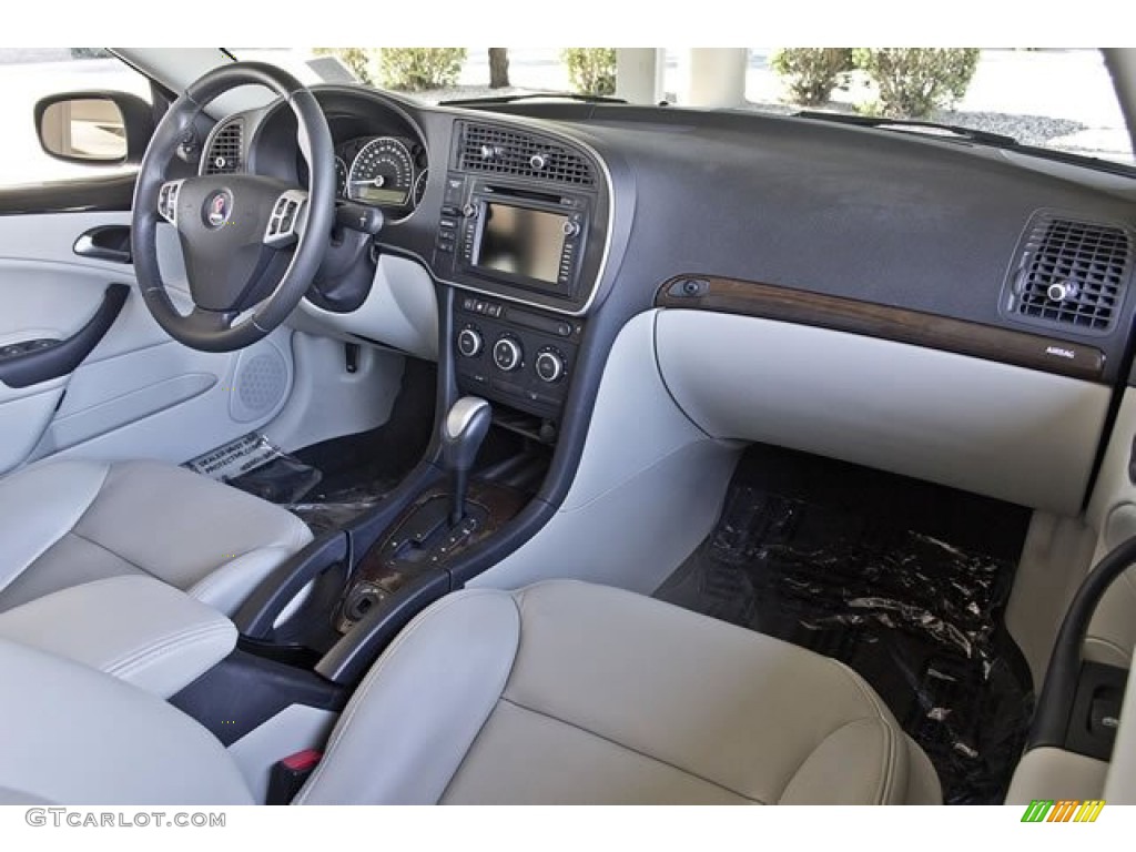 Parchment Interior 2008 Saab 9-3 2.0T Convertible Photo #62546799