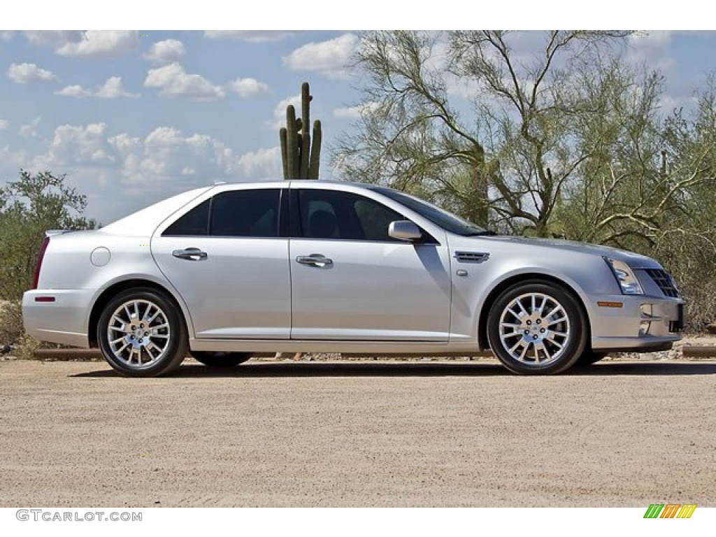 Radiant Silver Metallic 2011 Cadillac STS V6 Luxury Exterior Photo #62546899