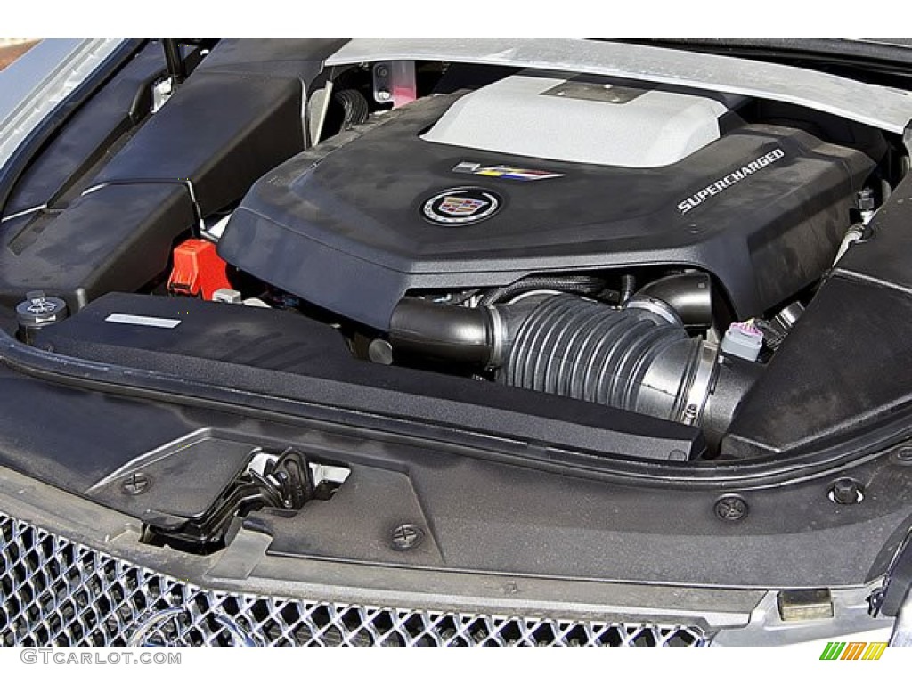 2011 Cadillac CTS -V Coupe 6.2 Liter Supercharged OHV 16-Valve V8 Engine Photo #62547061