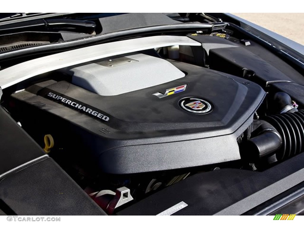 2011 Cadillac CTS -V Coupe 6.2 Liter Supercharged OHV 16-Valve V8 Engine Photo #62547076