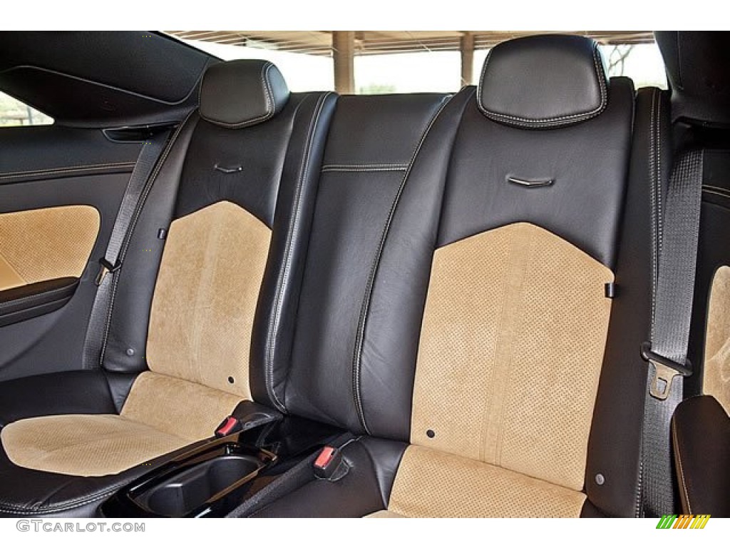 Ebony/Saffron Interior 2011 Cadillac CTS -V Coupe Photo #62547228