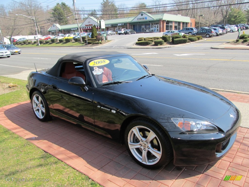 2008 S2000 Roadster - Berlina Black / Red photo #24