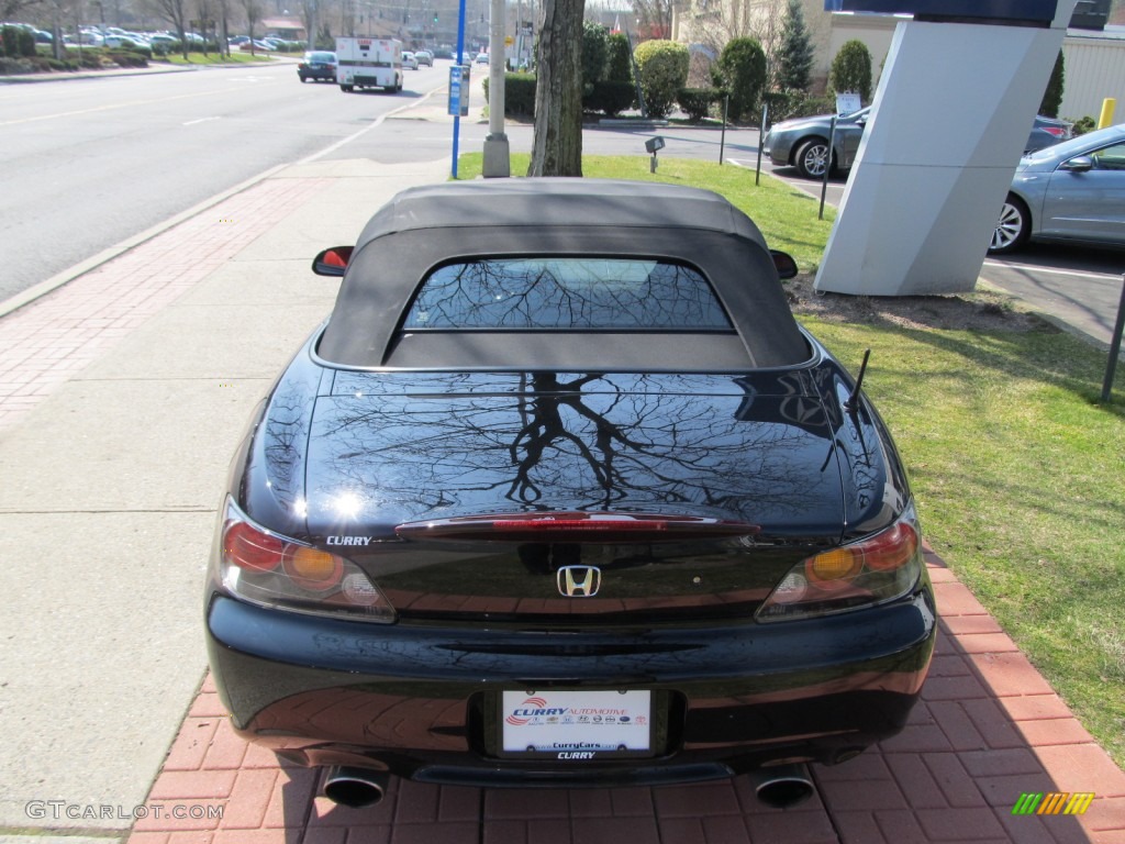 2008 S2000 Roadster - Berlina Black / Red photo #25