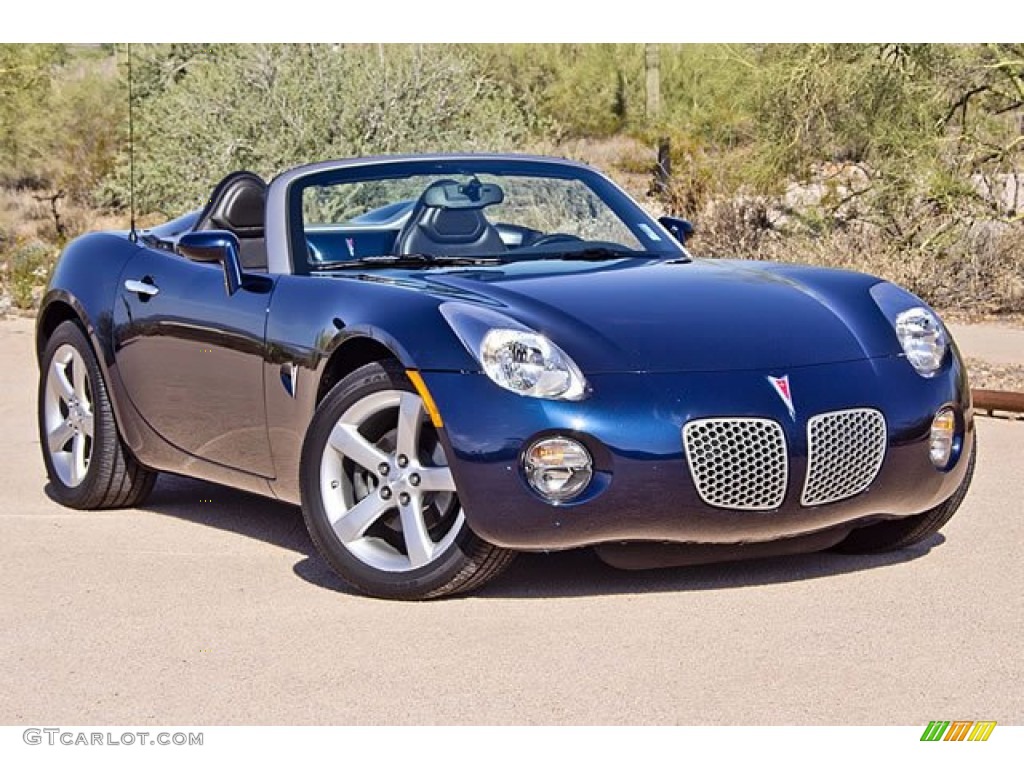 Deep Blue 2008 Pontiac Solstice Roadster Exterior Photo #62547742