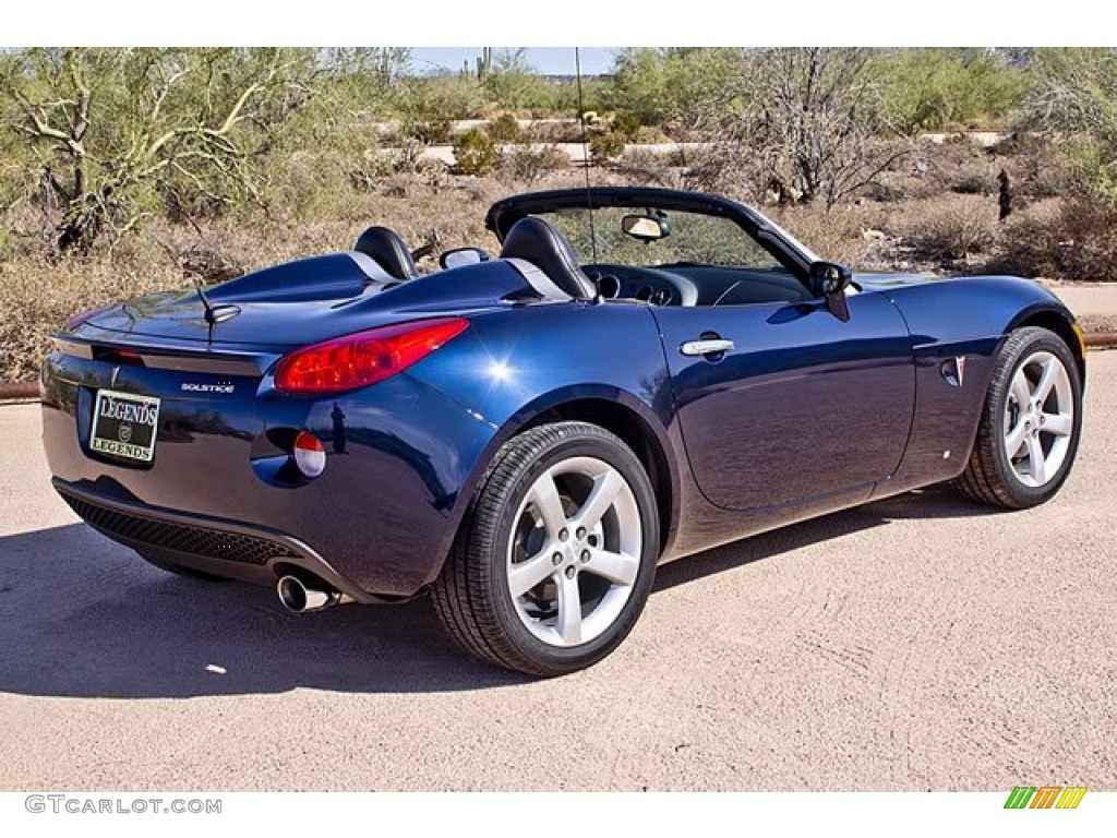 Deep Blue 2008 Pontiac Solstice Roadster Exterior Photo #62547775