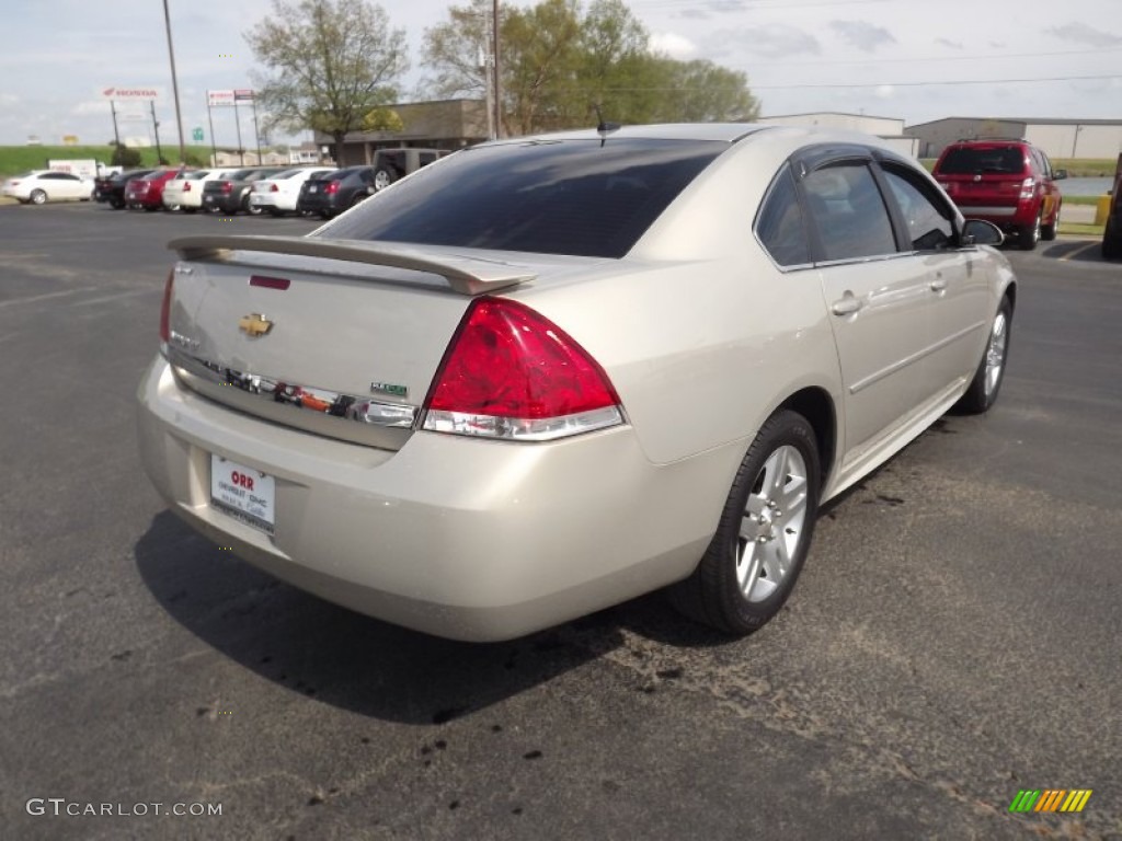 2011 Impala LT - Gold Mist Metallic / Ebony photo #5