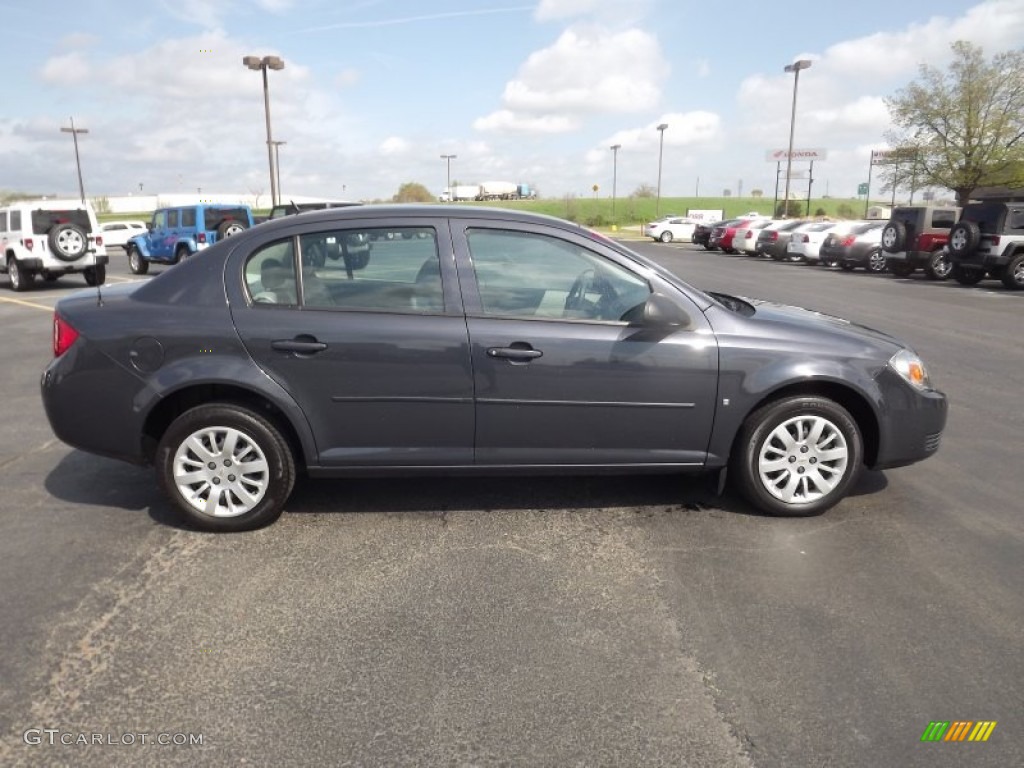 Slate Metallic 2009 Chevrolet Cobalt LS Sedan Exterior Photo #62548529
