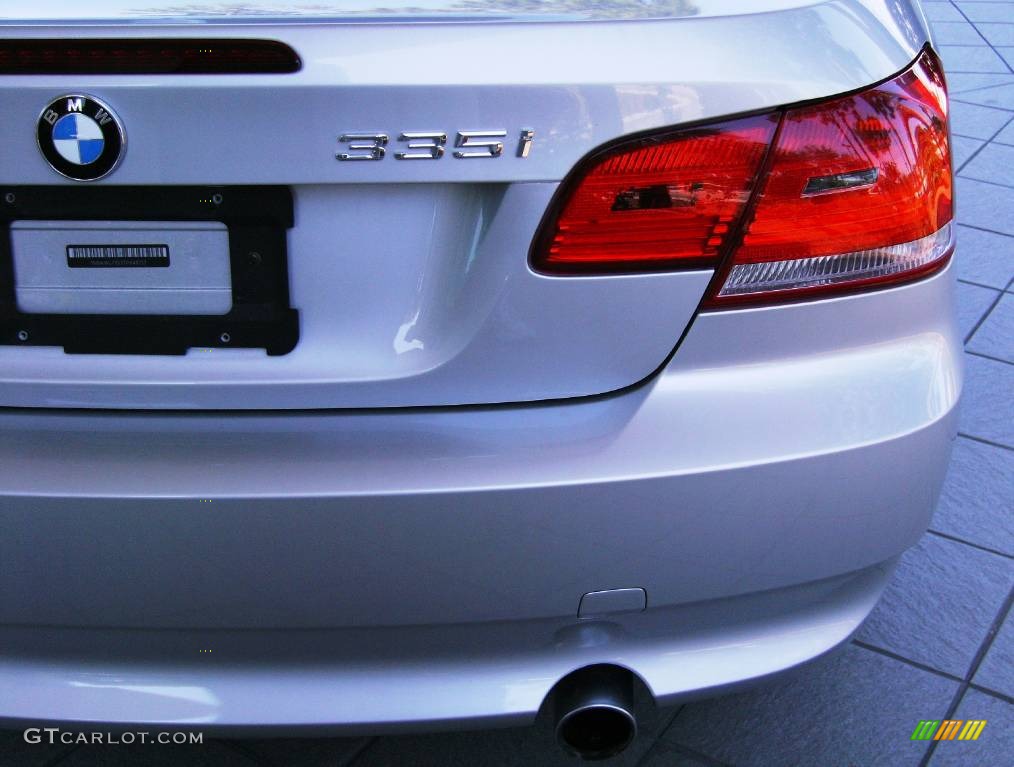 2007 3 Series 335i Convertible - Titanium Silver Metallic / Saddle Brown/Black photo #45