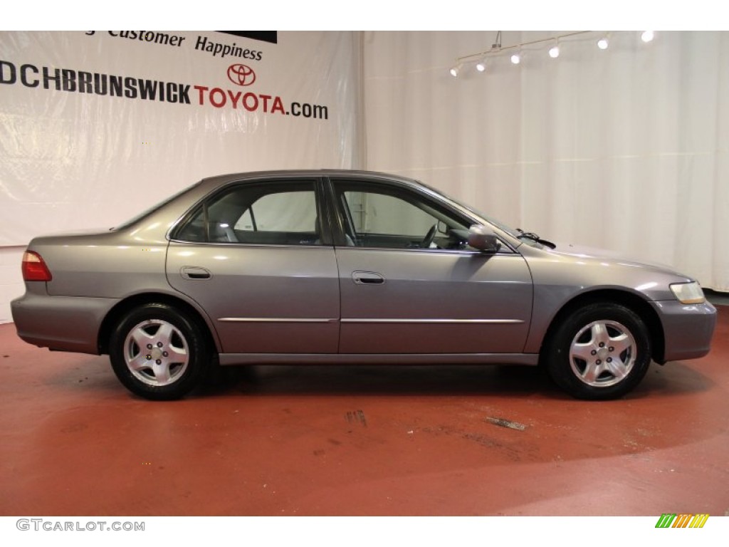 2000 Accord EX V6 Sedan - Signet Silver Metallic / Quartz photo #5