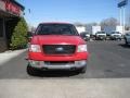 2004 Bright Red Ford F150 XLT SuperCab 4x4  photo #10