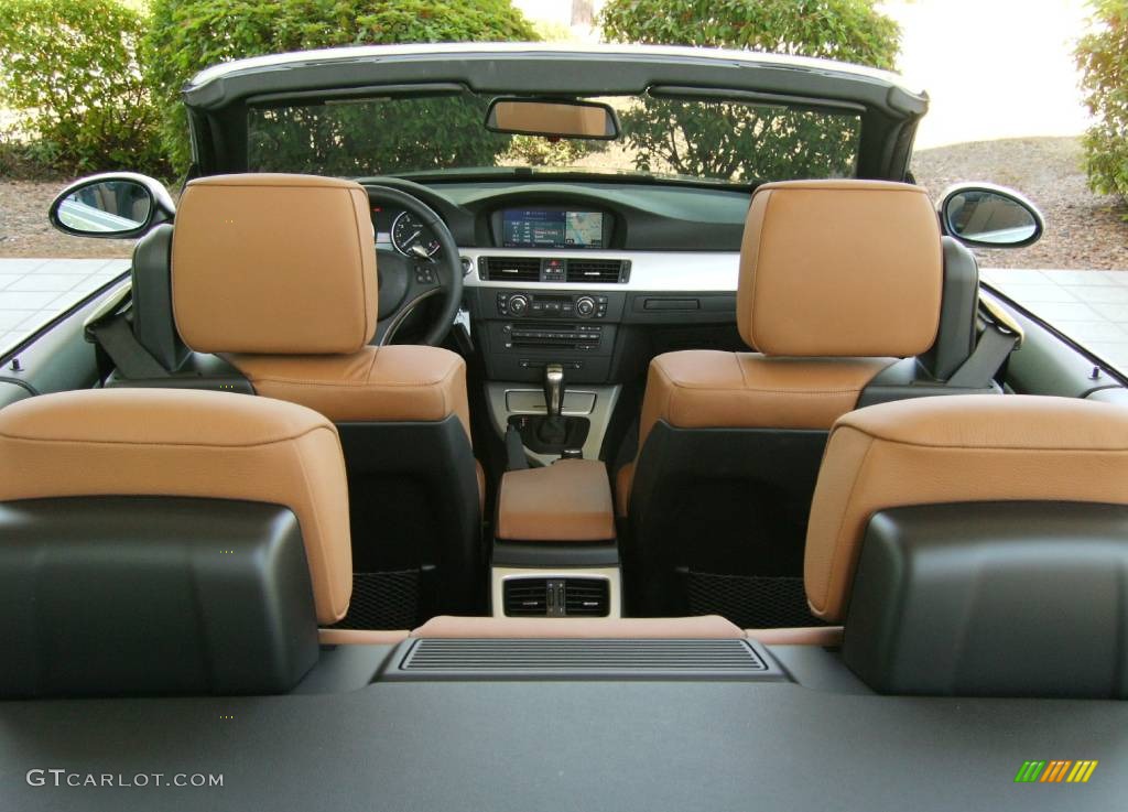 2007 3 Series 335i Convertible - Titanium Silver Metallic / Saddle Brown/Black photo #46