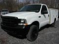 2003 Oxford White Ford F350 Super Duty XL Regular Cab 4x4 Chassis  photo #2