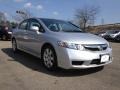 2010 Alabaster Silver Metallic Honda Civic LX Sedan  photo #8