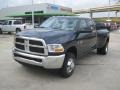 2012 Midnight Blue Pearl Dodge Ram 3500 HD ST Crew Cab 4x4 Dually  photo #1