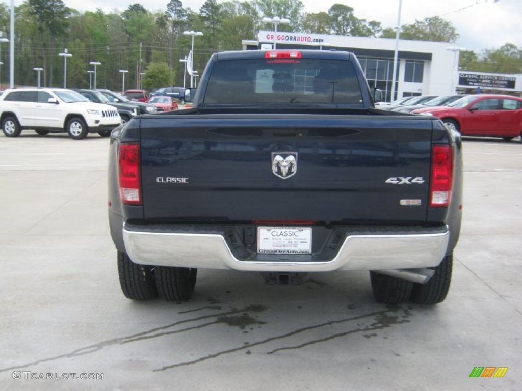 2012 Ram 3500 HD ST Crew Cab 4x4 Dually - Midnight Blue Pearl / Dark Slate/Medium Graystone photo #4