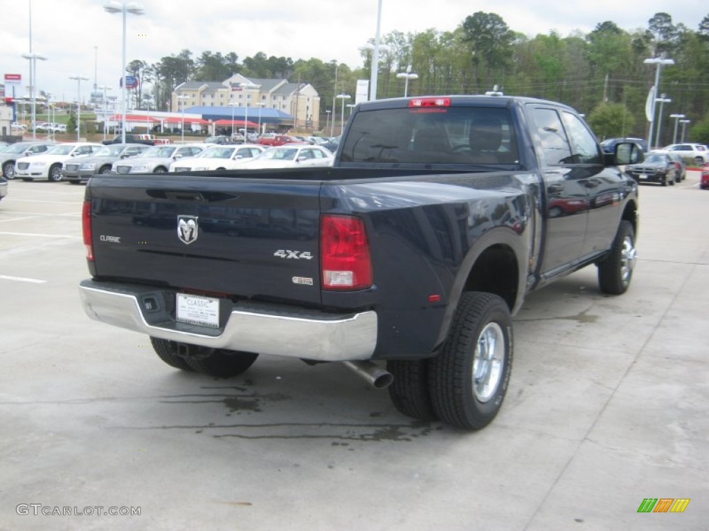 2012 Ram 3500 HD ST Crew Cab 4x4 Dually - Midnight Blue Pearl / Dark Slate/Medium Graystone photo #5