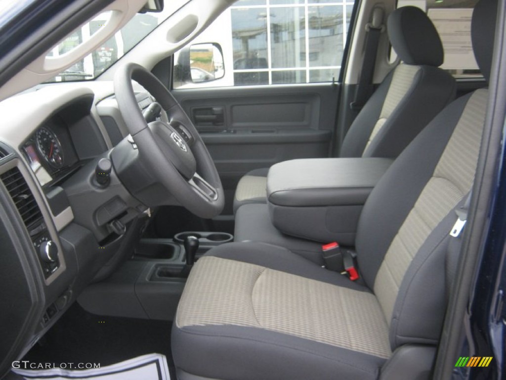 Dark Slate/Medium Graystone Interior 2012 Dodge Ram 3500 HD ST Crew Cab 4x4 Dually Photo #62551315