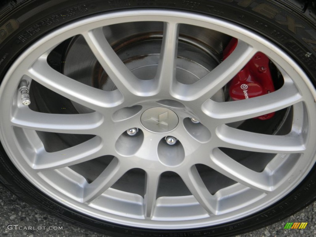 2010 Mitsubishi Lancer Evolution GSR Wheel Photo #62553622