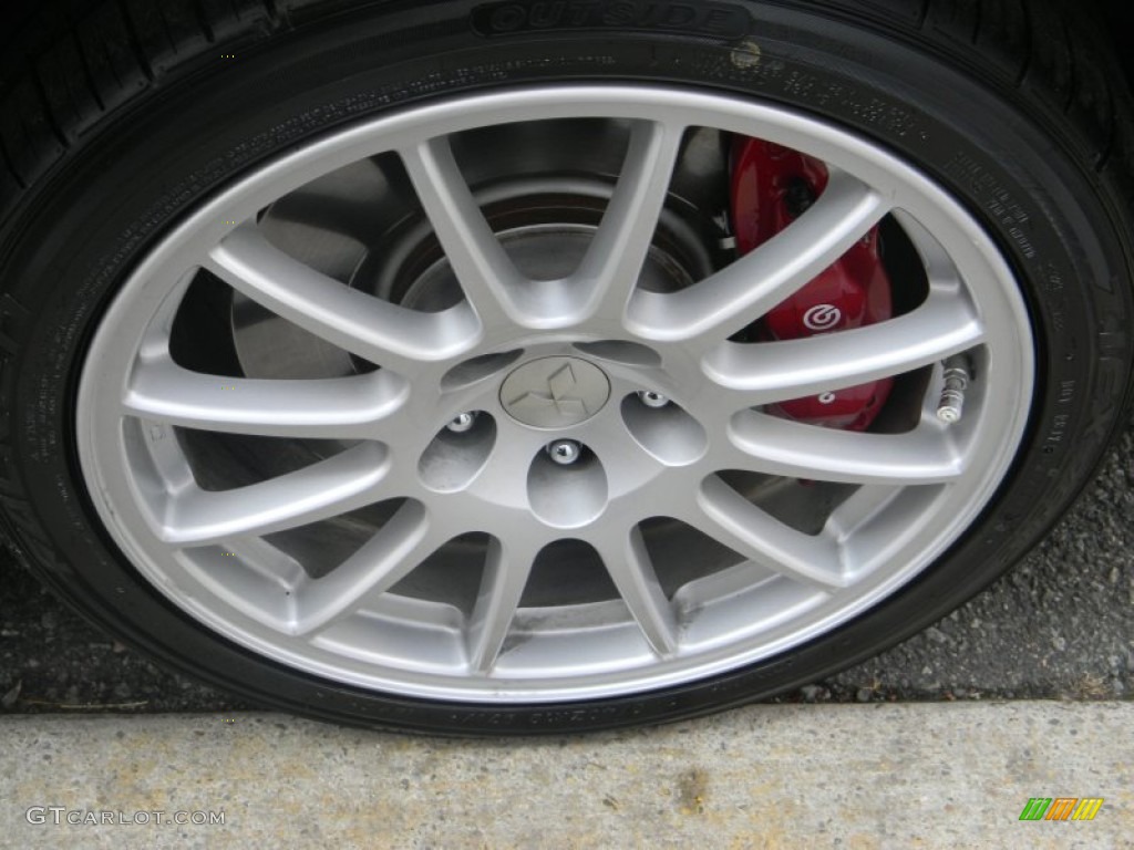 2010 Mitsubishi Lancer Evolution GSR Wheel Photo #62553643