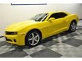 2010 Rally Yellow Chevrolet Camaro LT/RS Coupe  photo #1