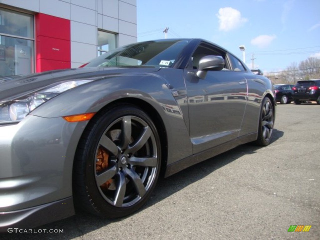2010 GT-R Premium - Gun Metallic / Gray photo #2