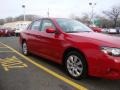 2009 Lightning Red Subaru Impreza 2.5i Sedan  photo #8