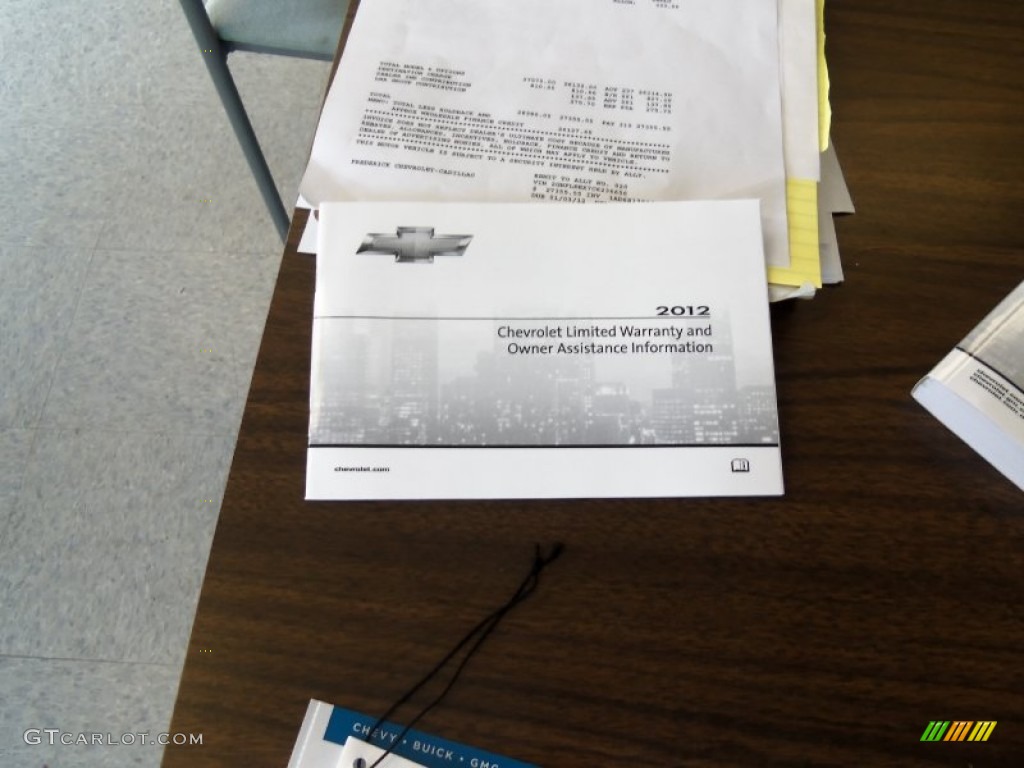 2012 Chevrolet Camaro SS Coupe Books/Manuals Photo #62555413