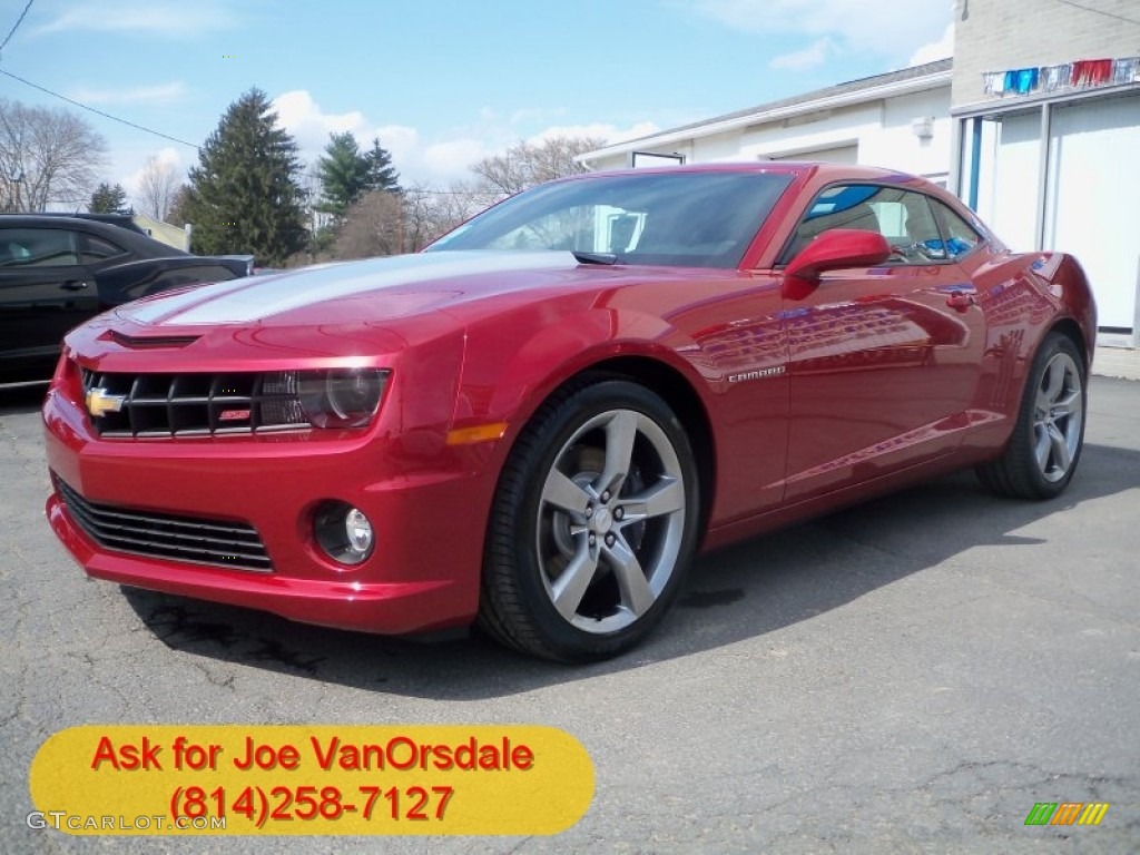 2012 Camaro SS/RS Coupe - Crystal Red Tintcoat / Black photo #1
