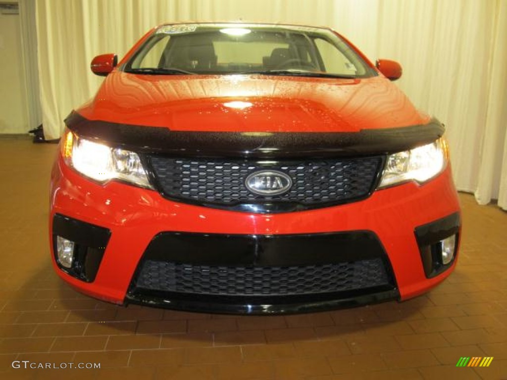 2011 Forte Koup SX - Racing Red / Black Sport photo #3