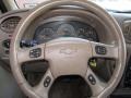 Light Cashmere 2004 Chevrolet TrailBlazer LT 4x4 Steering Wheel