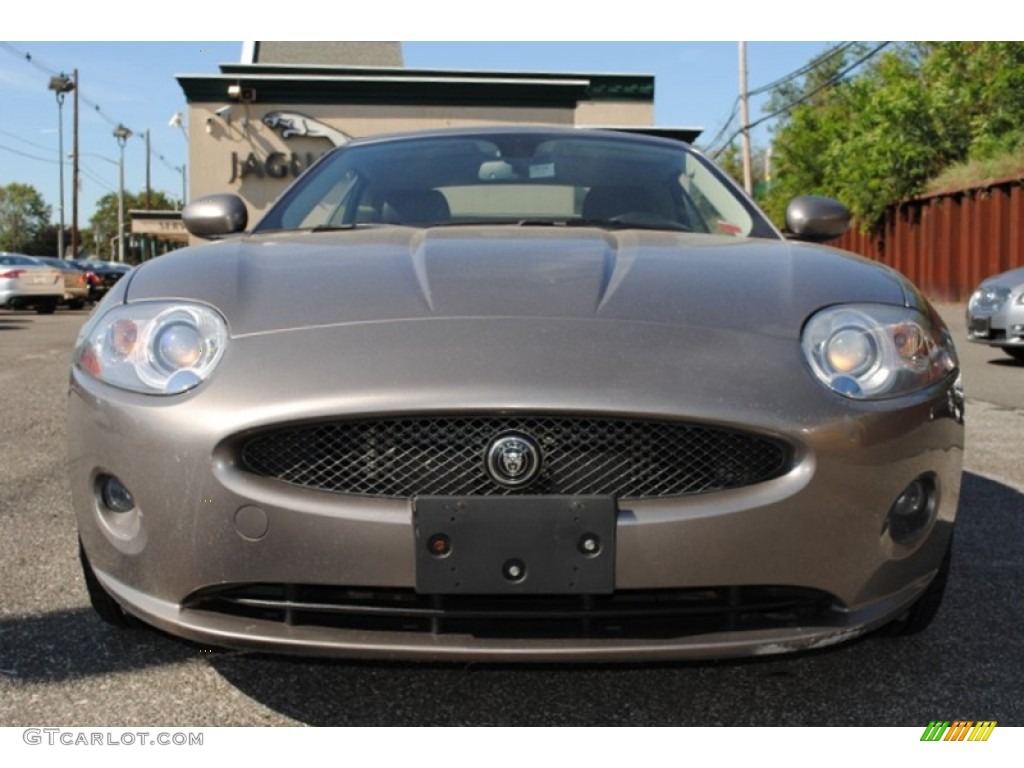2008 XK XK8 Convertible - Vapour Gray Metallic / Charcoal photo #2