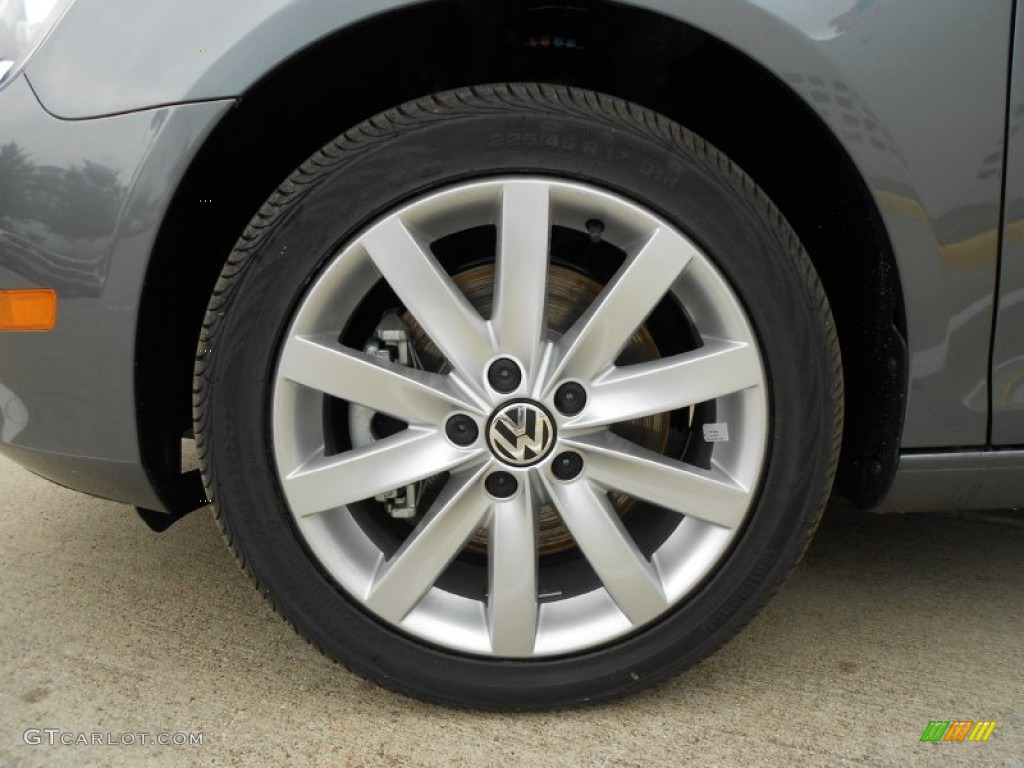 2012 Volkswagen Jetta TDI SportWagen Wheel Photo #62558635